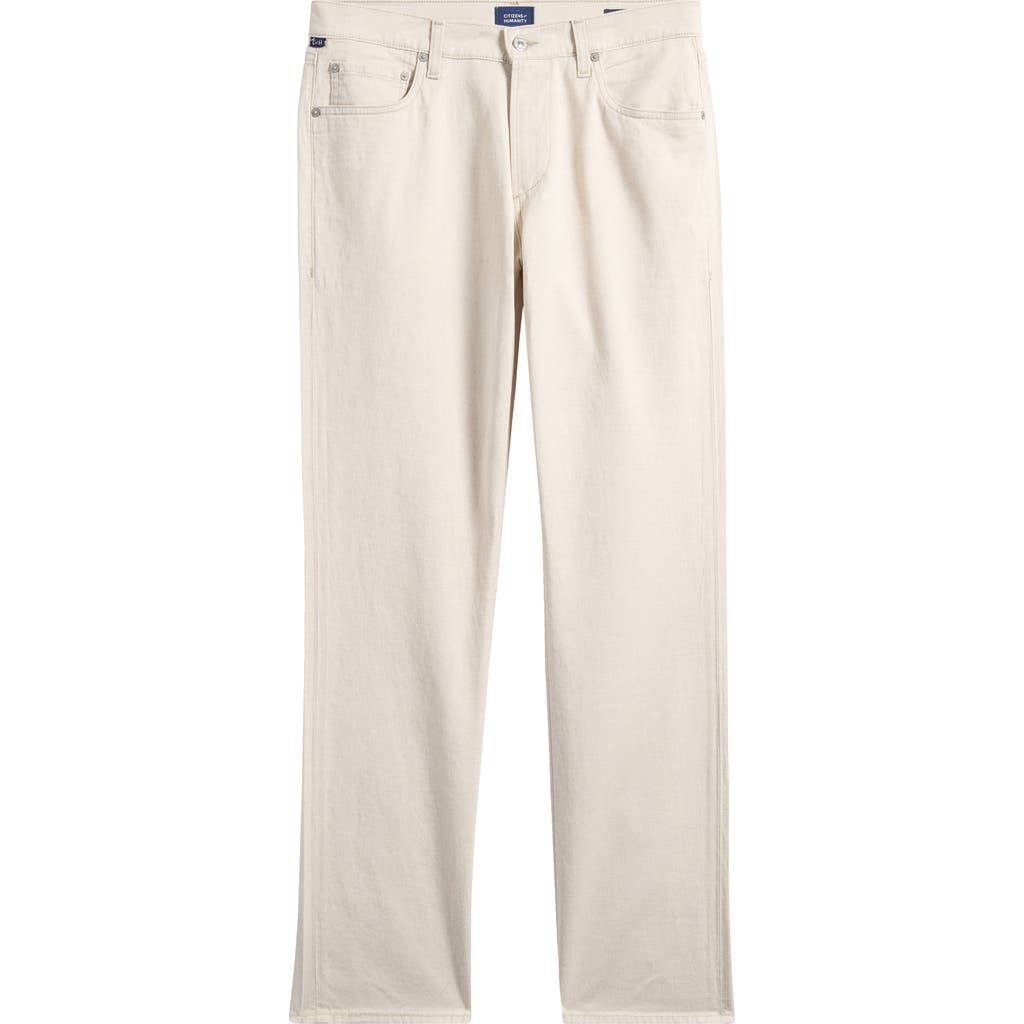 Citizen Of Humanity Citizens Of Humanity Elijah Relaxed Straight Leg Jeans In Natural