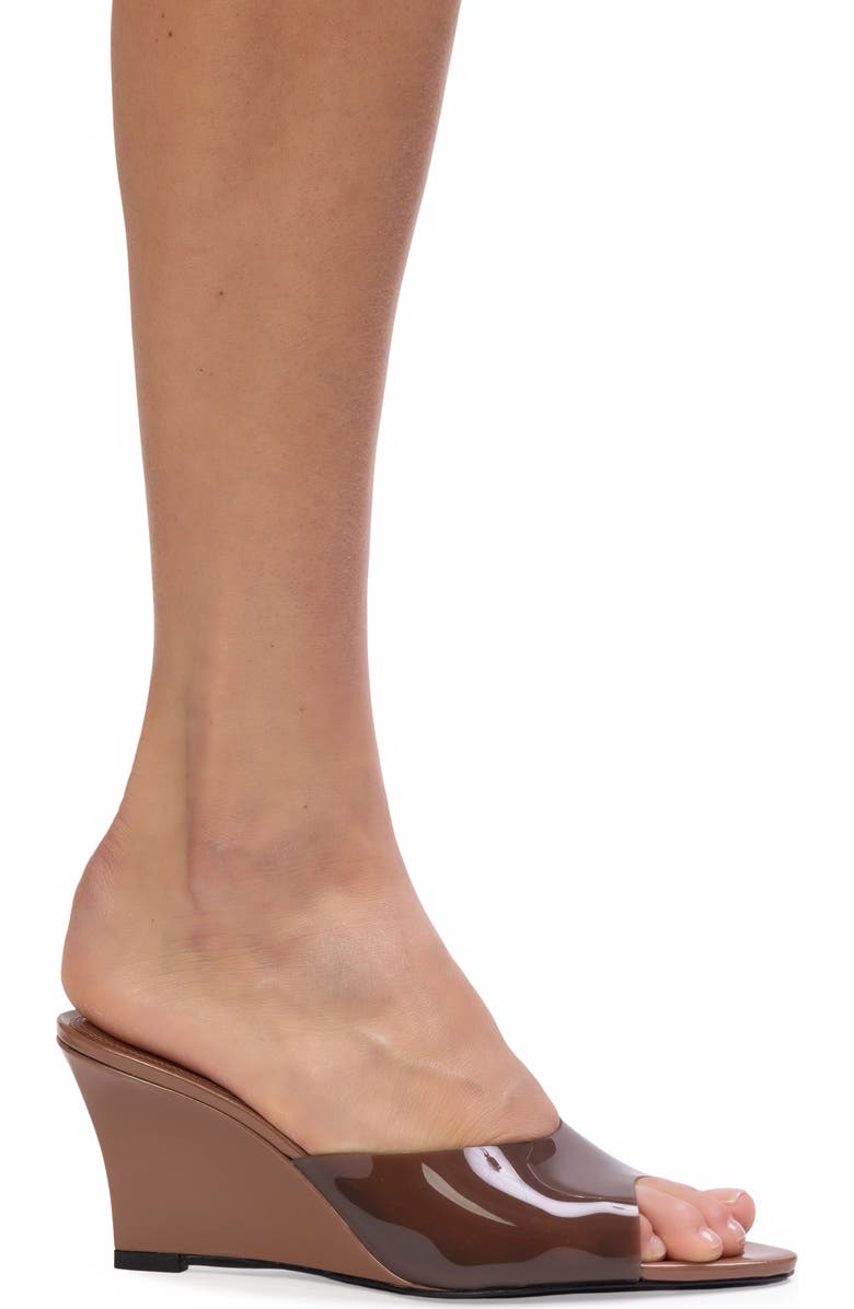 BLACK SUEDE STUDIO Alper 70 Mule, Alternate, color, Mousse Patent Leather