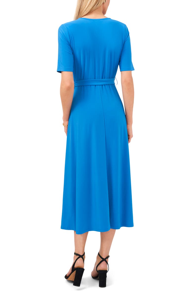 Chaus Tie Waist Midi Dress, Alternate, color, 