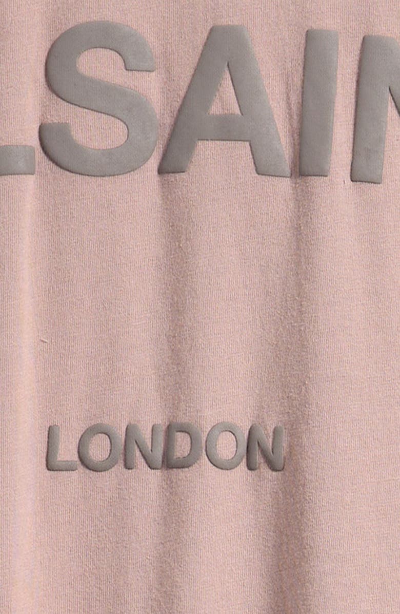 smALLSAINTS by ALLSAINTS Kids' Biggie Oversized Cotton Graphic T-Shirt & Shorts Set, Alternate, color, Pink