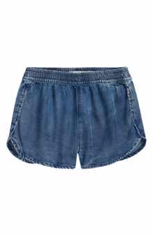 Tractr Kids' Dolphin Hem Pull-On Shorts