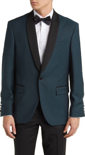 Josh Shawl Collar Slim Fit Wool Sport Coat