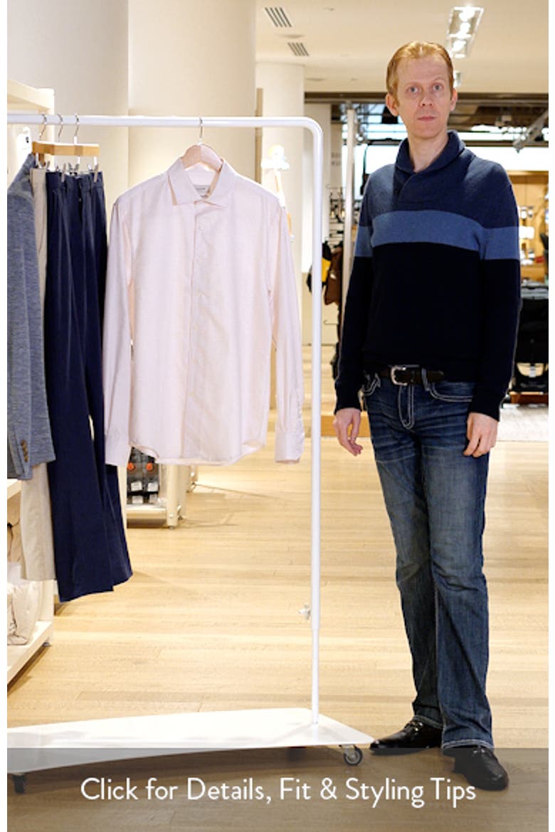 Alvin Shaped Fit Mini Check Button-Up Shirt video