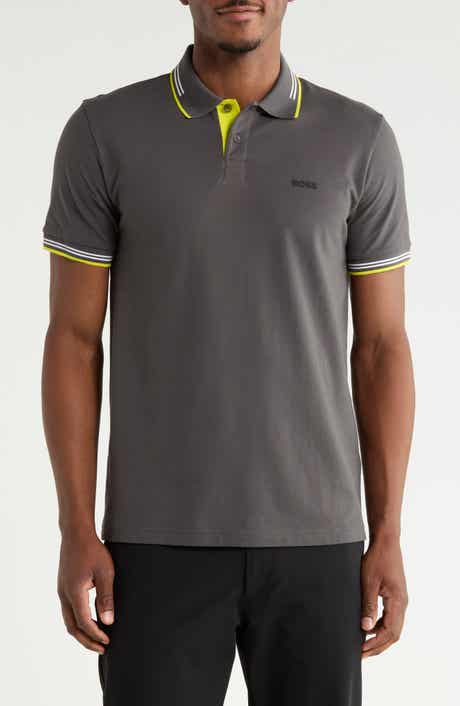 Paul Tipped Stretch Cotton Polo