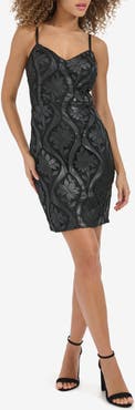 Siena Embroidered Lace Minidress