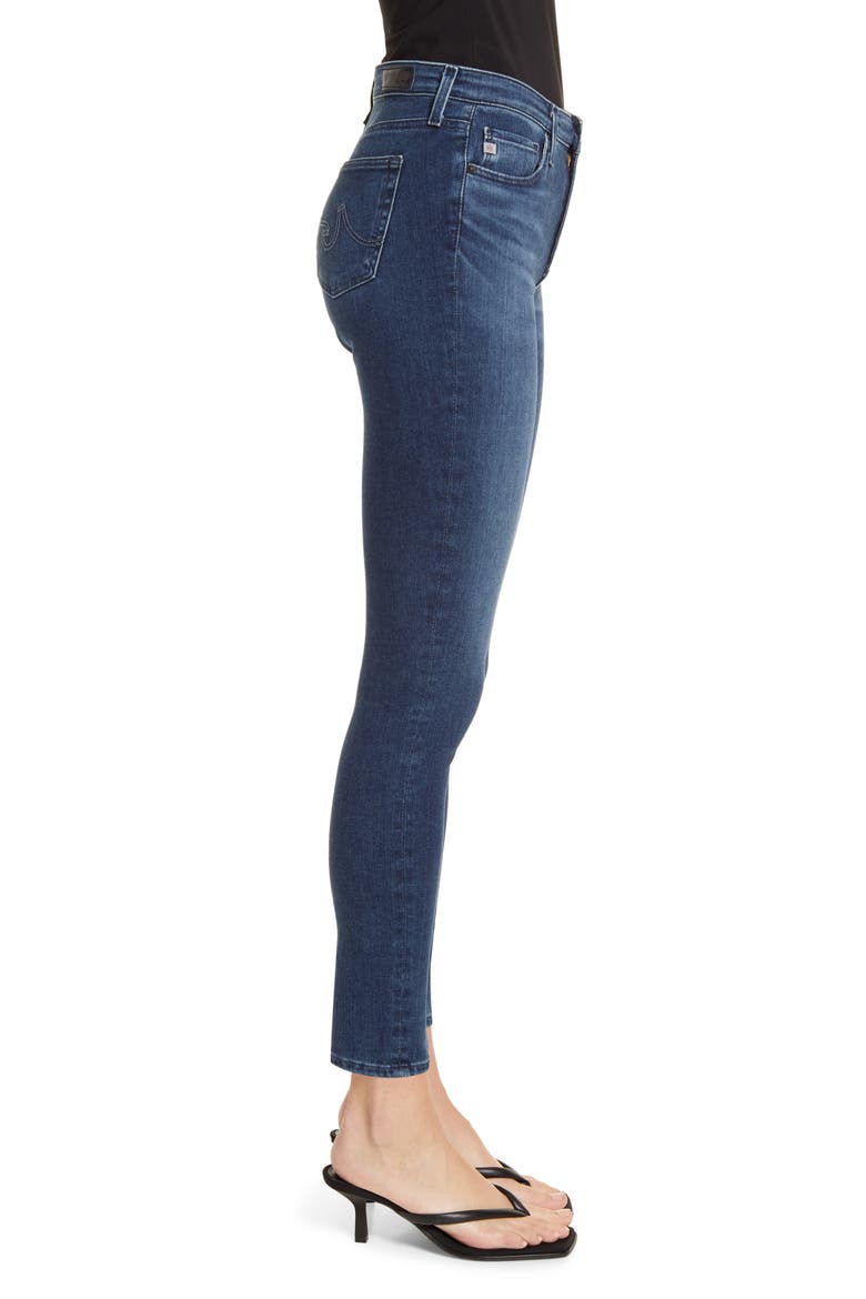 Women's The Legging Ankle Super Skinny Jeans, Alternate, color, FOXGROVE