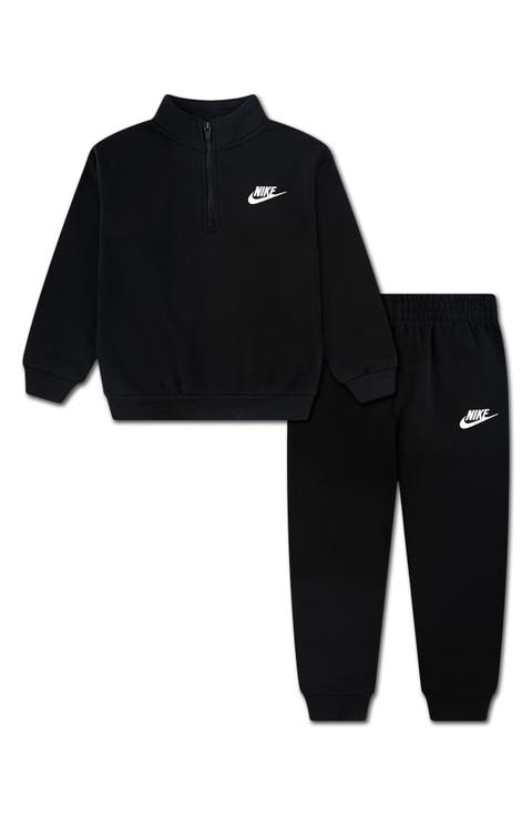 Kids' Club Quarter Zip Fleece Set
