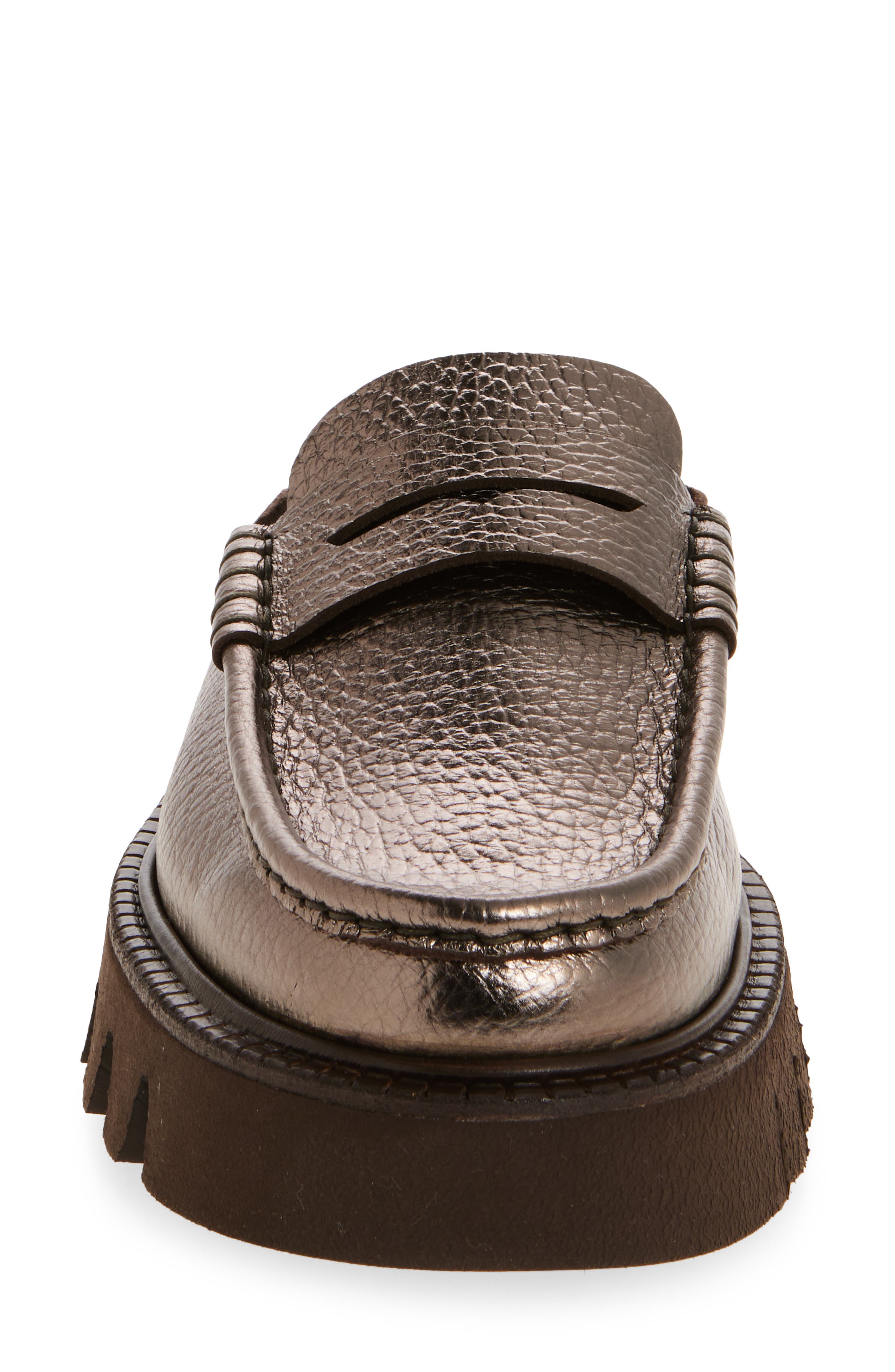 Pedro Garcia Savy Water Resistant Penny Loafer Mule, Alternate, color, 