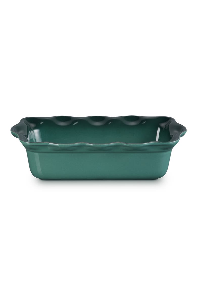 Heritage Stoneware 9-Inch Fluted Loaf Pan, Alternate, color, ARTICHAUT