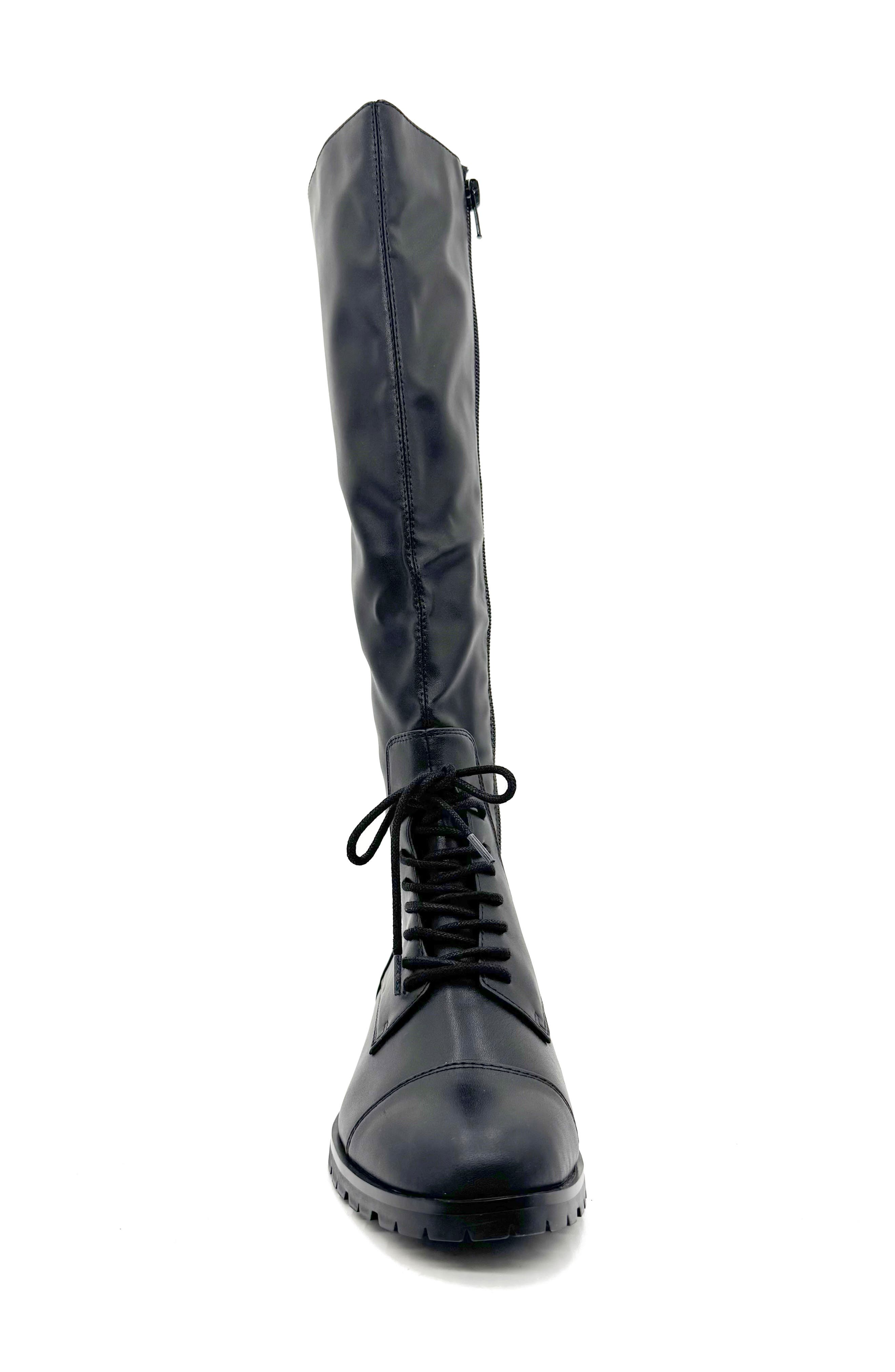 CHELSEA CREW Midnight Knee High Boot, Alternate, color, Black Pu