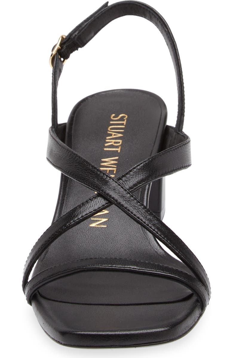 Stuart Weitzman Oasis 50 Block Sandal, Alternate, color,
