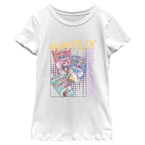 Girls' Huntrix Instant Ramyeon Graphic Short Sleeve T-Shirt