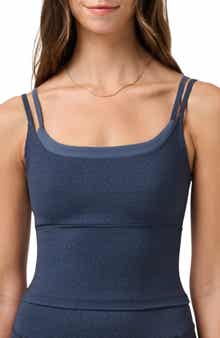 Move Double Strap Crop Tank