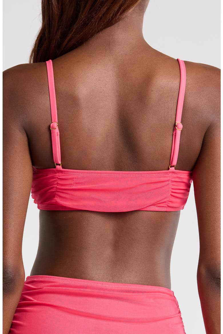 Tawnie Bikini Top, Alternate, color, RASPBERRY SOLID