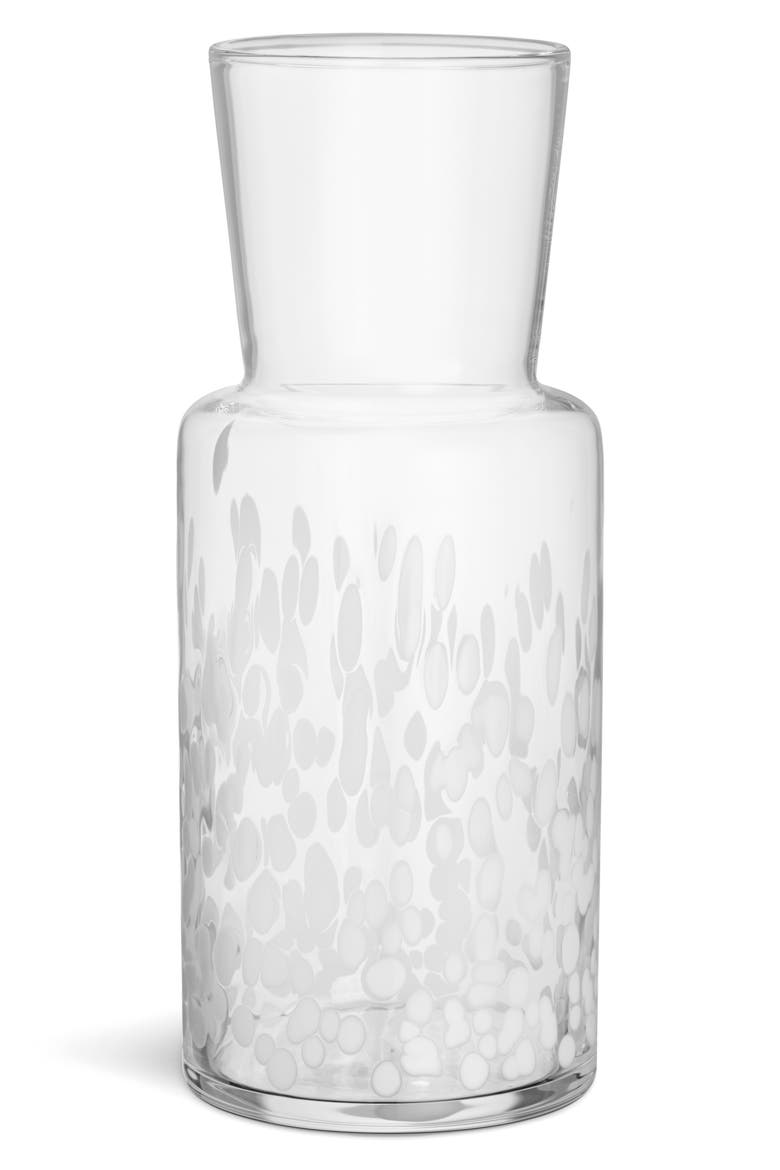 Meadow Winter Tall Vase, Main, color, CLEAR