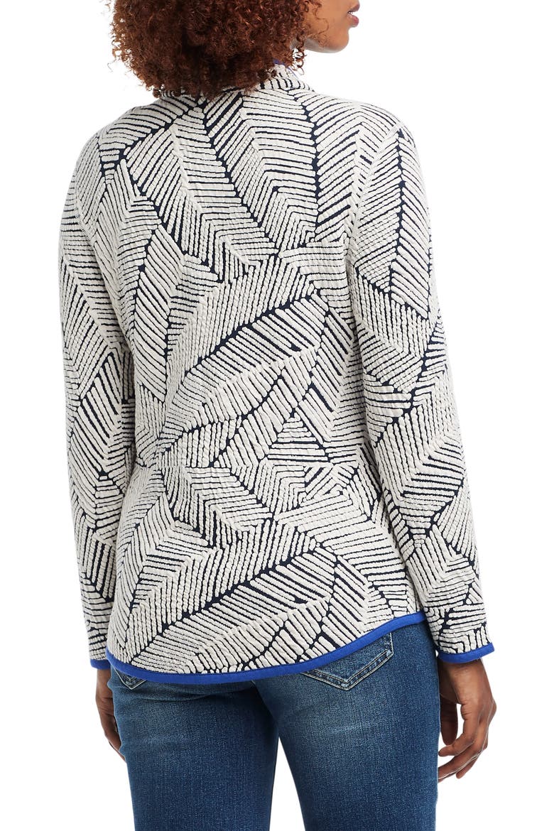 New Leaf Zip-Up Jacket, Alternate, color, BLUE MULTI