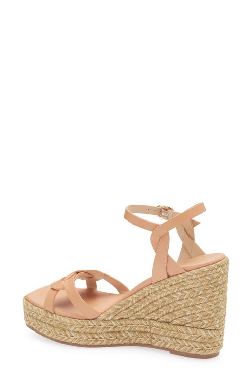 Stuart Weitzman Braida Max Espadrille Wedge Sandal In Ginger