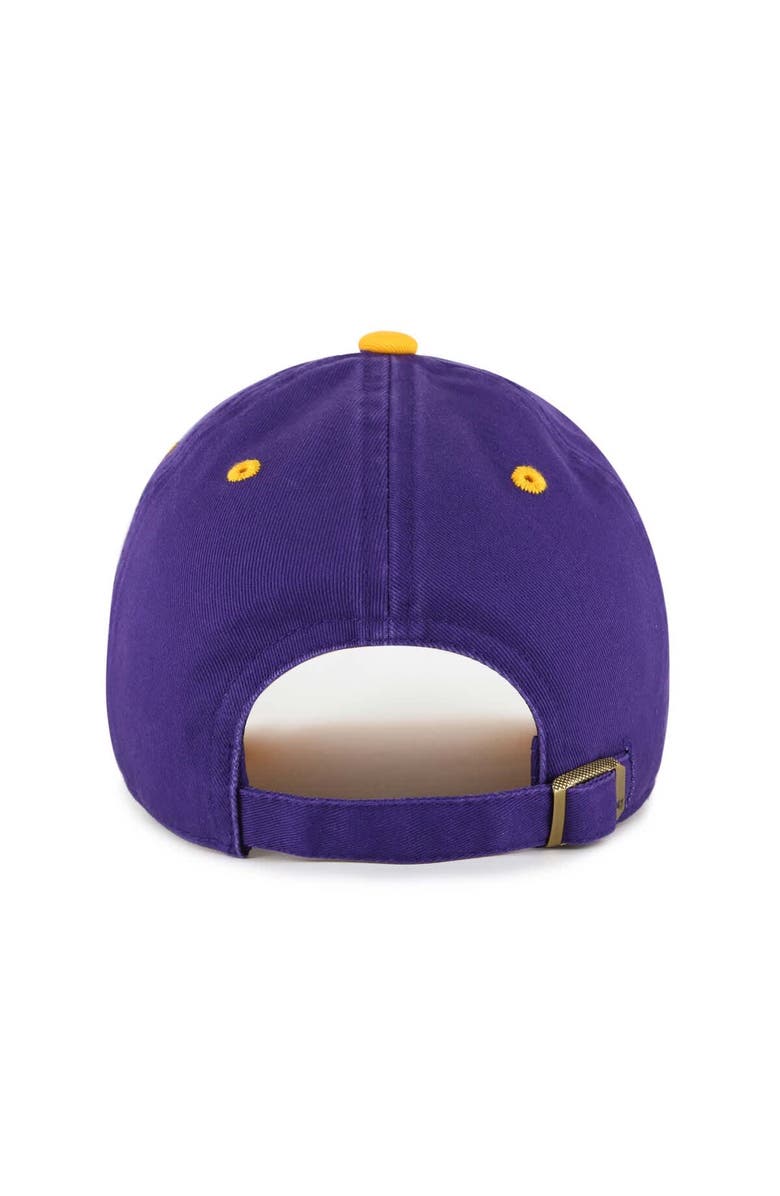 '47 Youth '47  White LSU Tigers Scooter Clean Up Adjustable Hat, Alternate, color, White