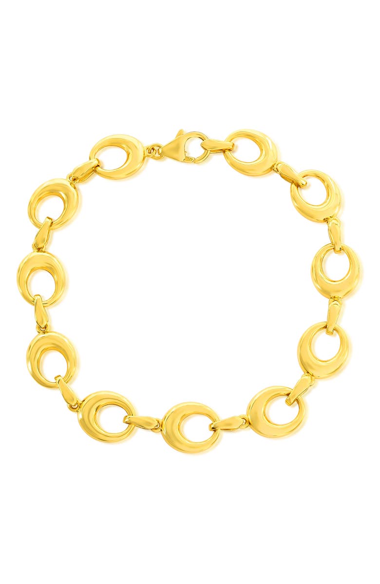SIMONA Oval Link Bracelet, Main, color, Gold