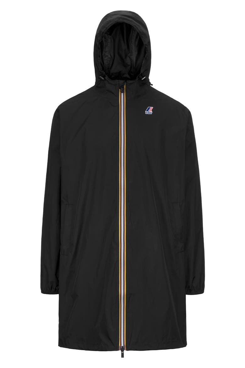 Le Vrai 4.0 Eiffel East Water Repellent Raincoat, Alternate, color, BLACK PURE