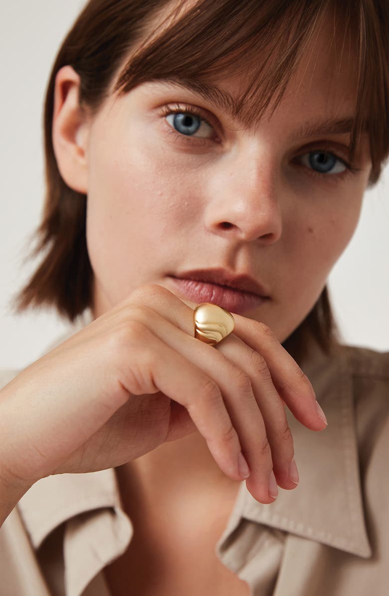 JENNY BIRD Nelle Statement Ring, Alternate, color, High Polish Gold