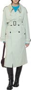 Burberry Long Gabardine Fitzrovia Trench Coat