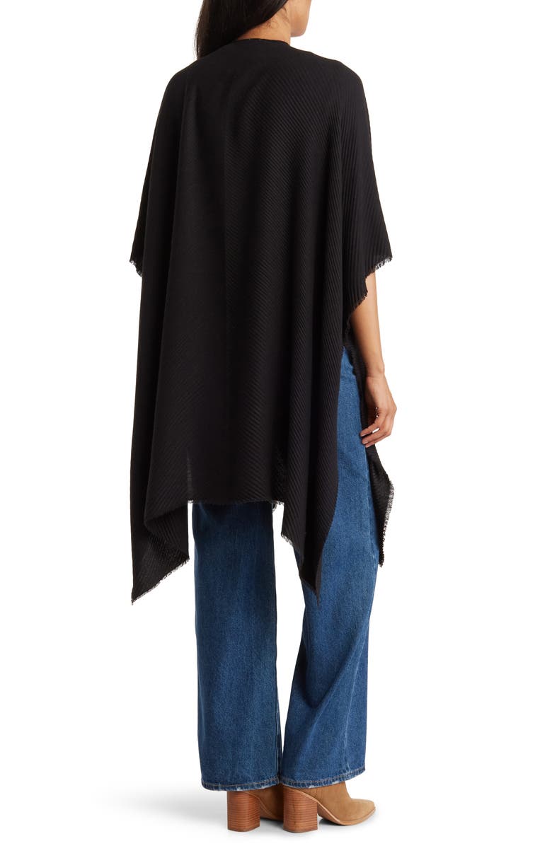 Vince Camuto Pleated Knit Topper, Alternate, color, 