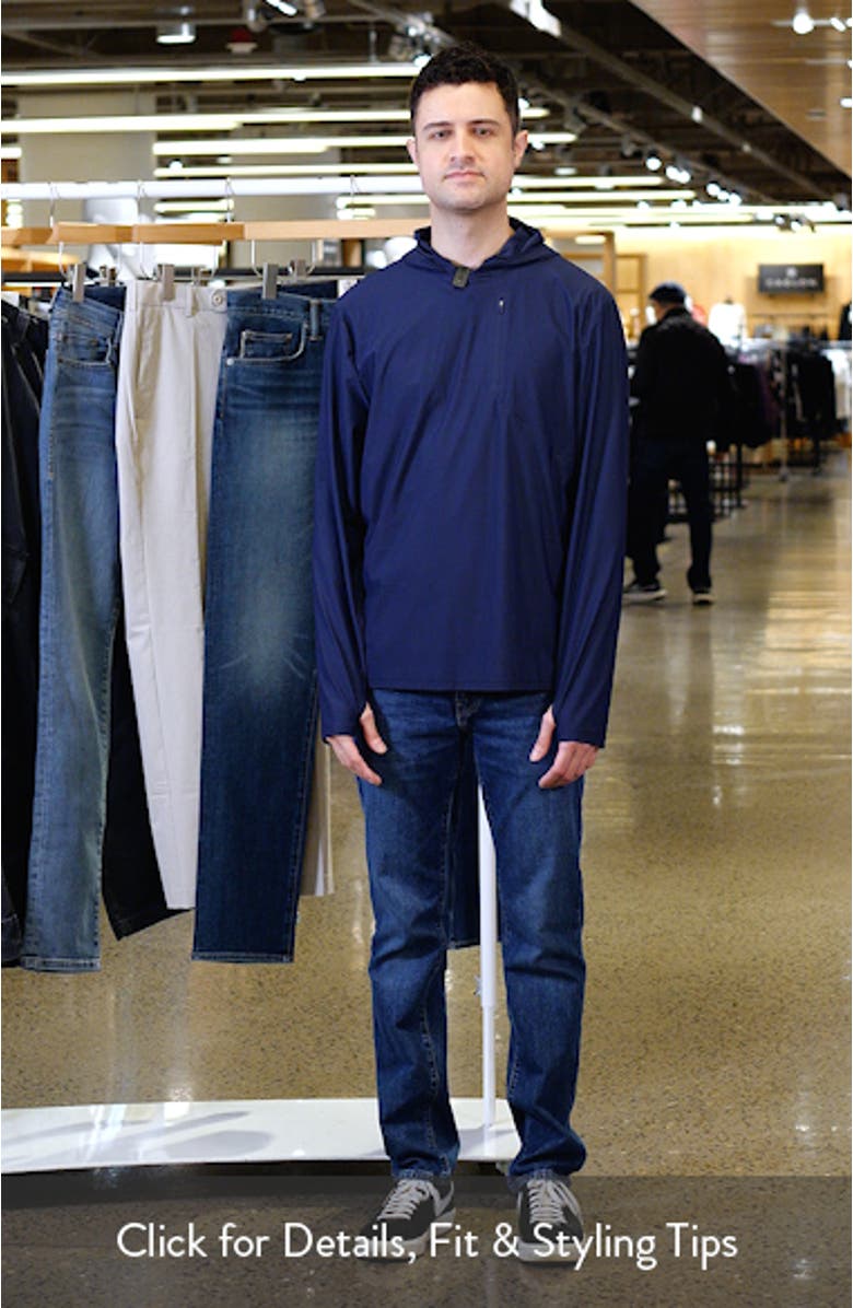 Maxwell Hooded Long Sleeve T-Shirt, sales video thumbnail