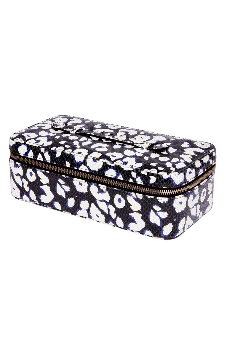 SLOANE ZIP JEWELLERY CASE, Alternate, color, Blue