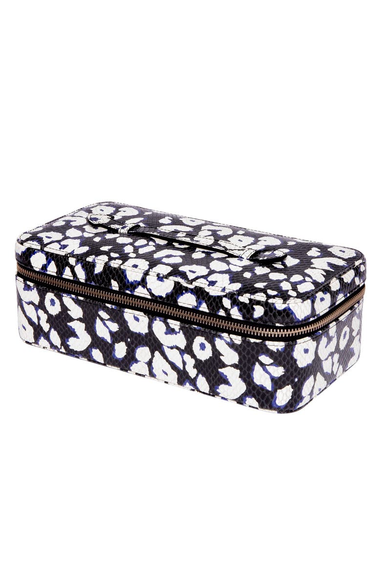 Rapport London SLOANE ZIP JEWELLERY CASE, Alternate, color, Blue