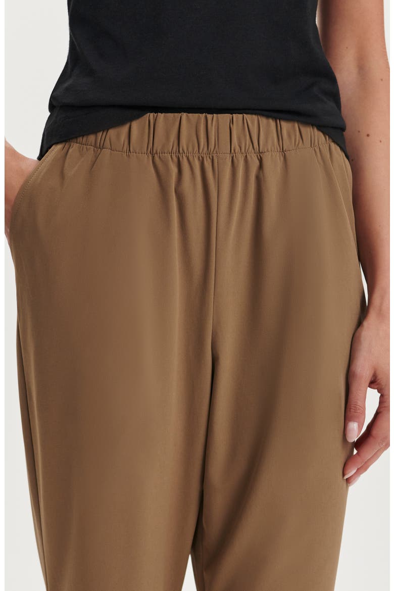 Alana Slim Tapered Crop Pants, Alternate, color, TAUPE STONE