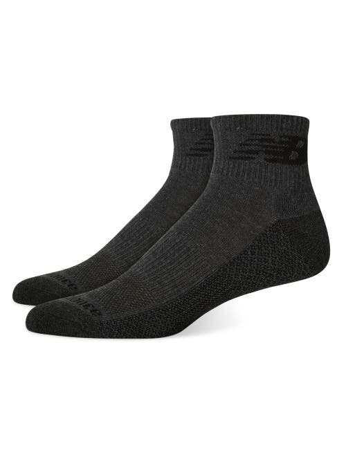 New Balance 2-pk Cool Performance Ankle Socks in Grey  product