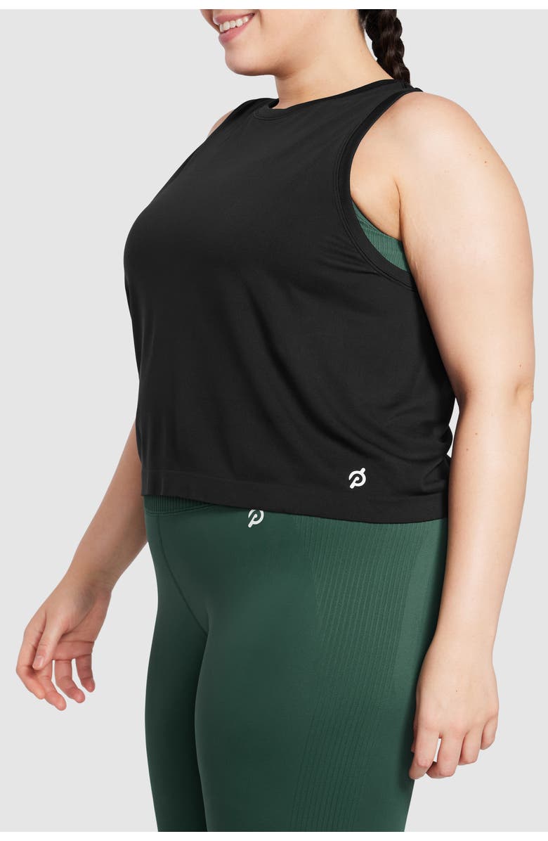 Peloton Seamless Tank, Alternate, color, Black