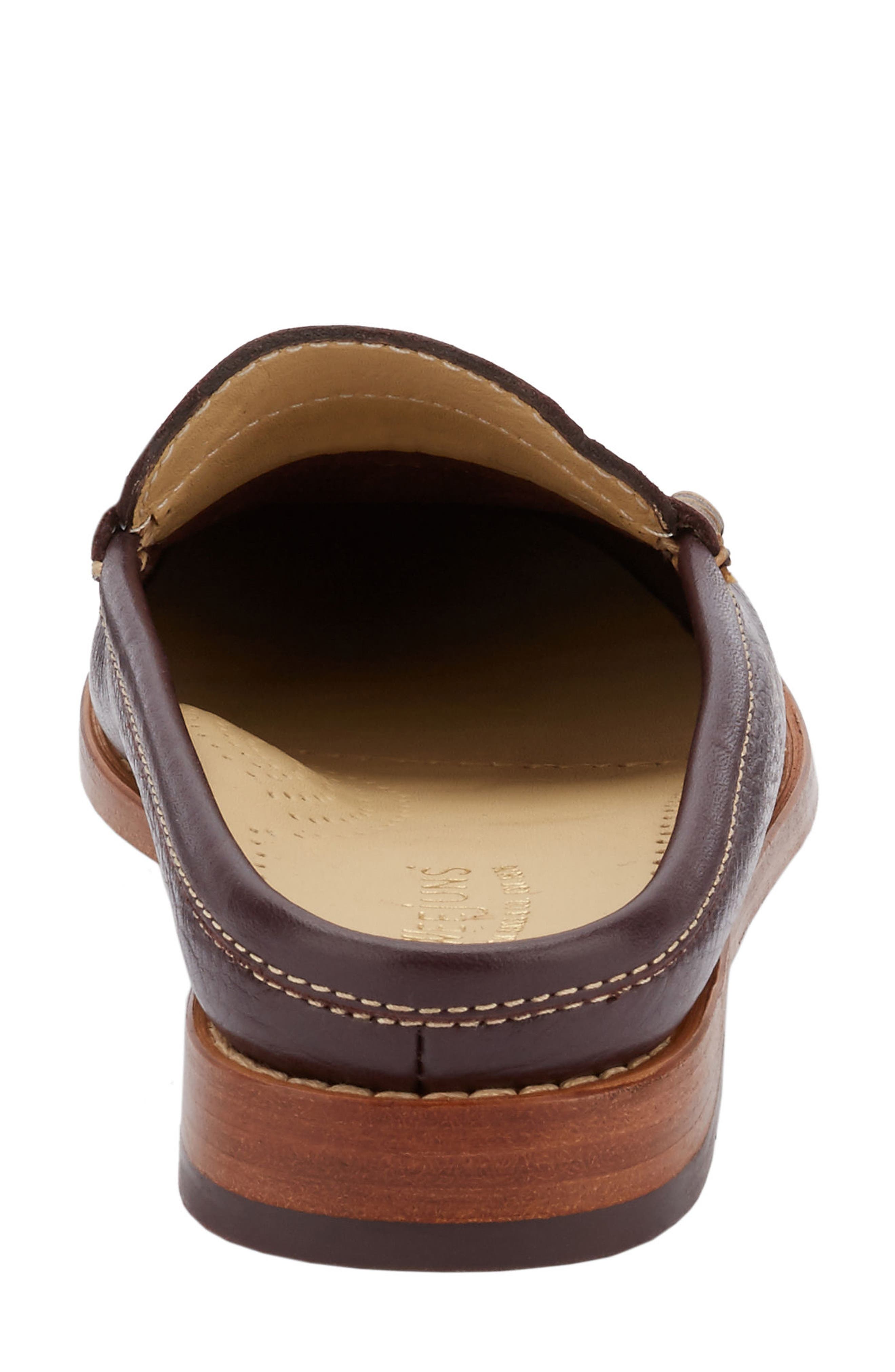 Wynn Loafer Mule, Alternate, color, EGGPLANT LEATHER