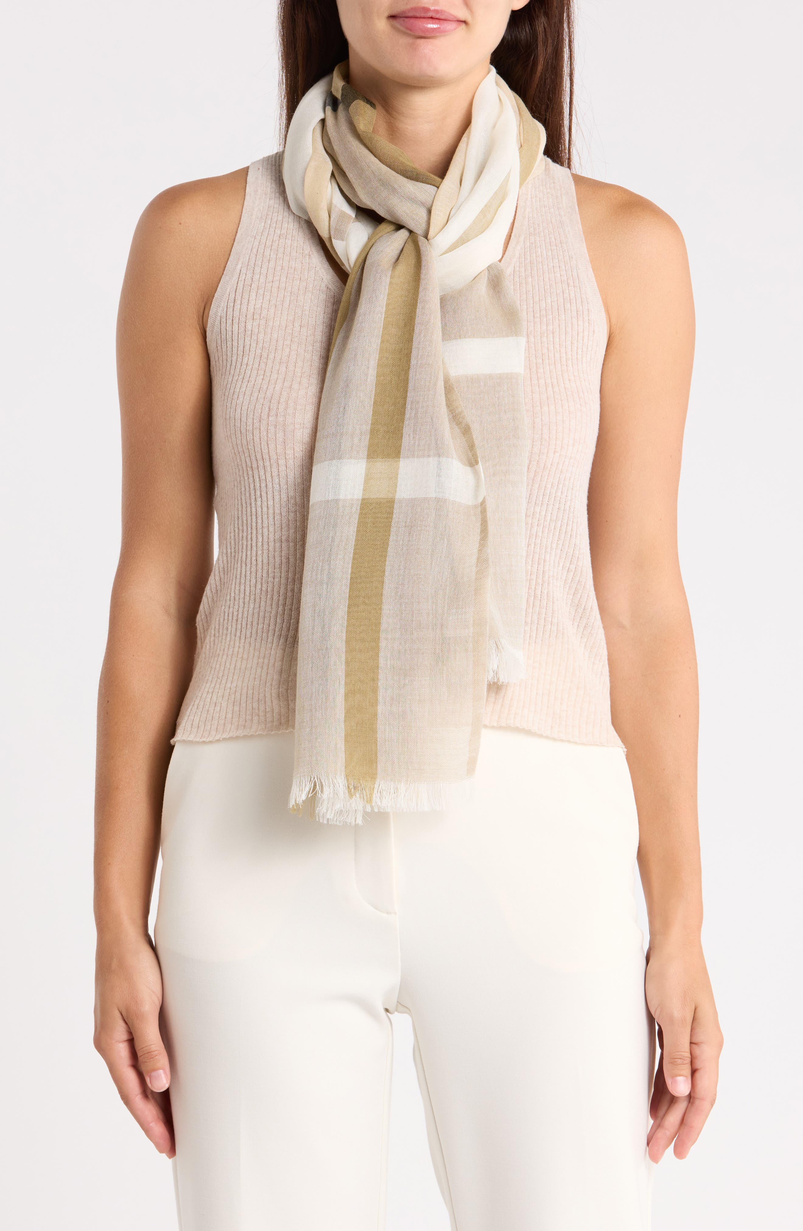 Maisy Plaid Scarf