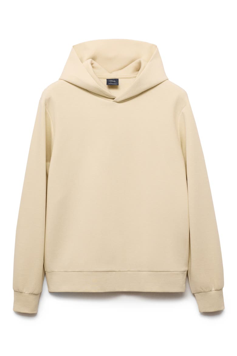 Regular Fit Fleece Hoodie, Alternate, color, ECRU
