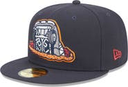 New Era Men's New Era Navy Bowling Green Hot Rods Theme Nights Bowling Green Sinkholes  59FIFTY Fitted Hat