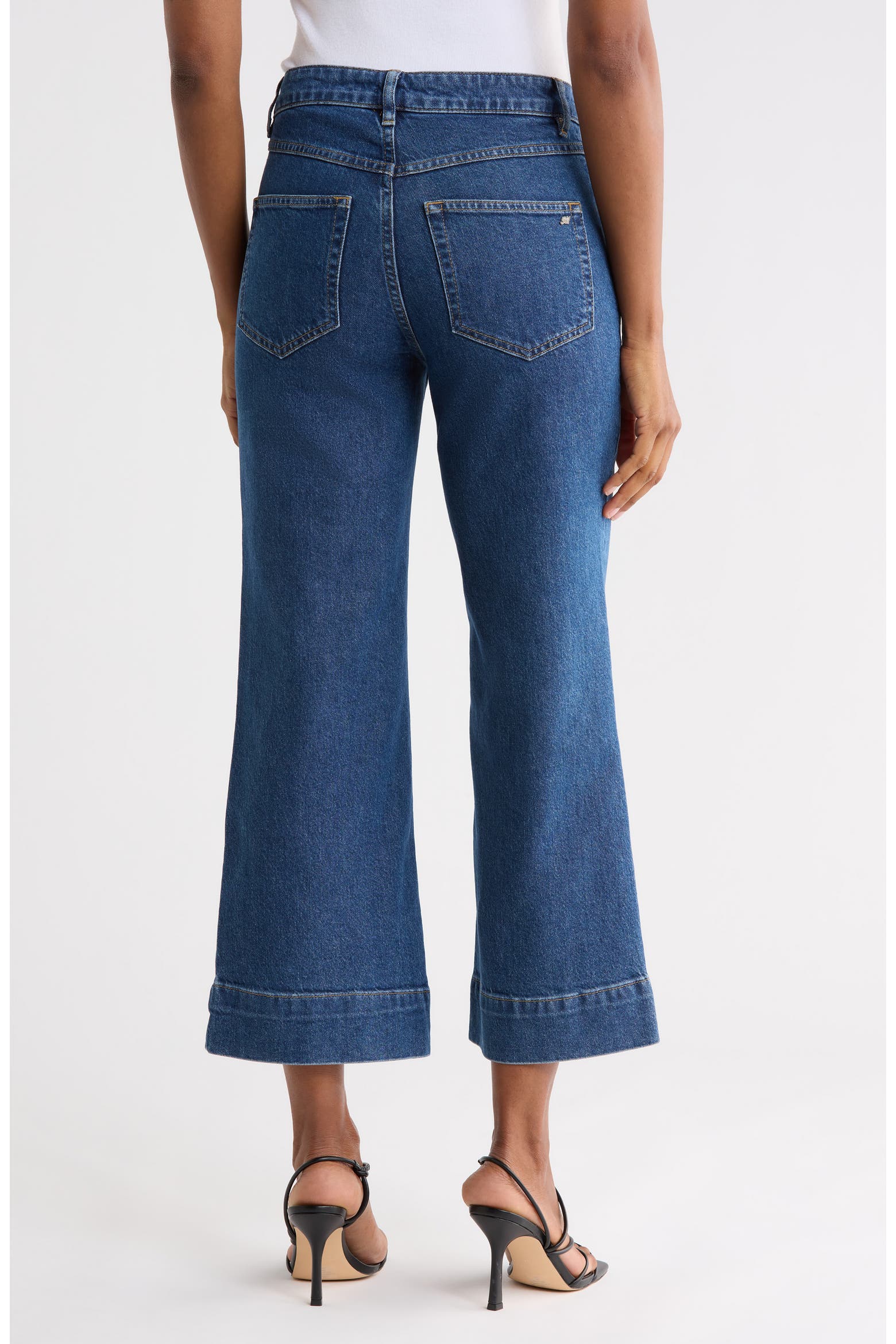 Joey Rack Cinq à Sept Joey Crop Wide Leg Jeans (Women) | Nordstromrack
