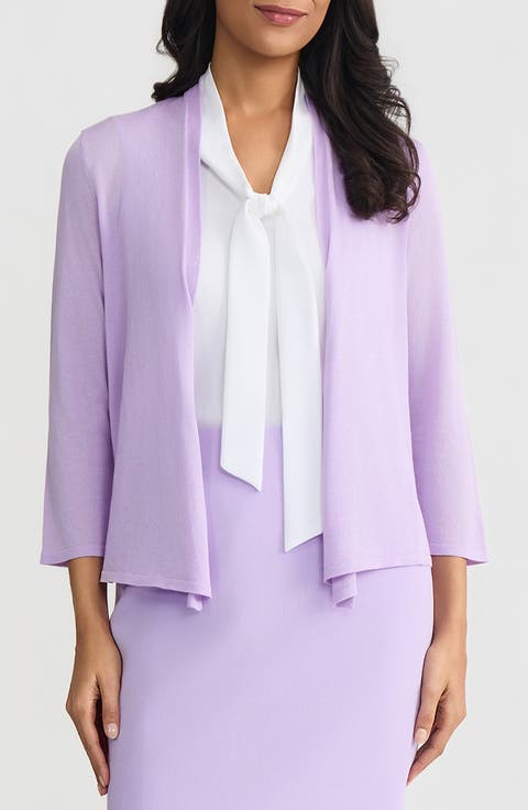 Self Edge Open Front Cardigan