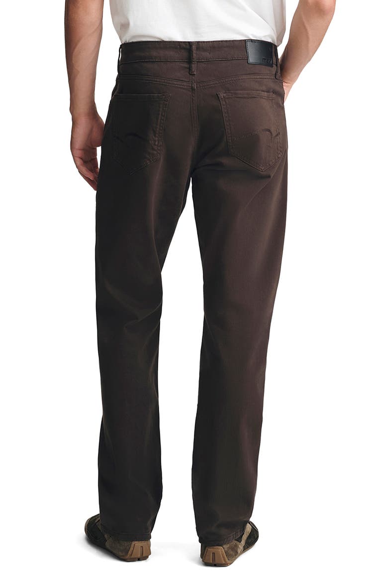 Matt Relaxed Straight Leg Twill Jeans, Alternate, color, BITTER CASUAL TWILL