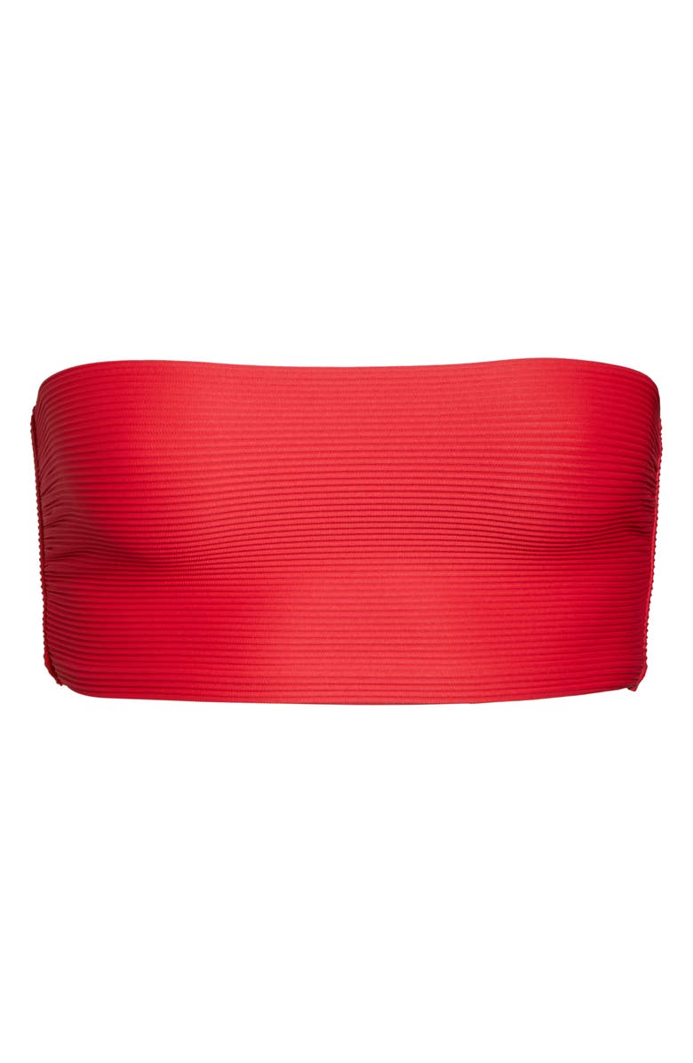 Seafolly Essential Tube Bikini Top, Alternate, color, Chili