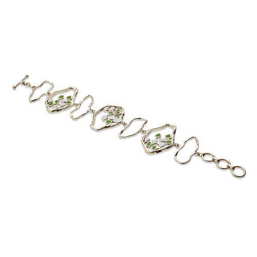 Dhwani Bhansal Terra Bracelet In Gold Plated