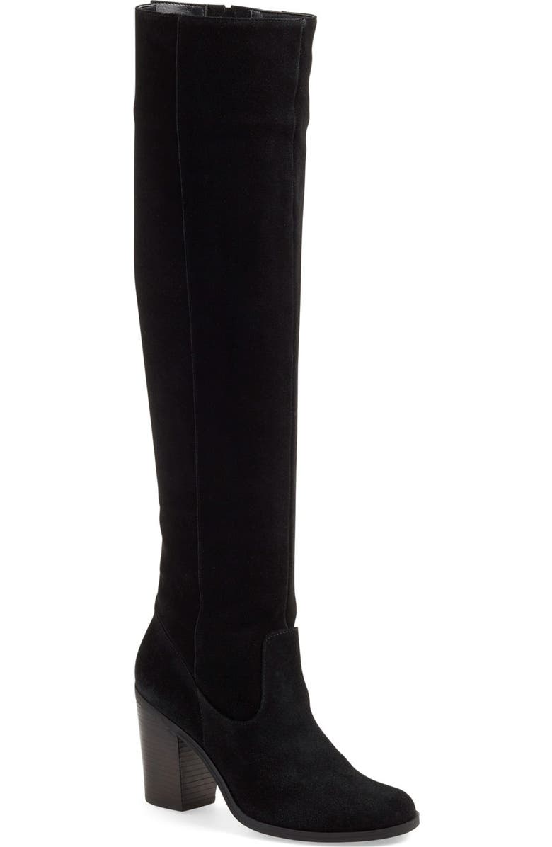 Steve Madden 'Eternul' Over the Knee Block Heel Boot, Main, color,