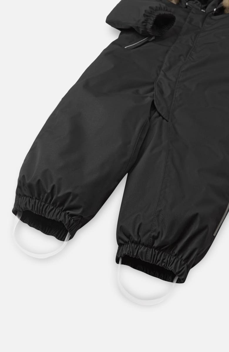 Reima The Reimatec Gotland Waterproof Insulated Snow Bib Overalls with Faux Fur Trim, Alternate, color,