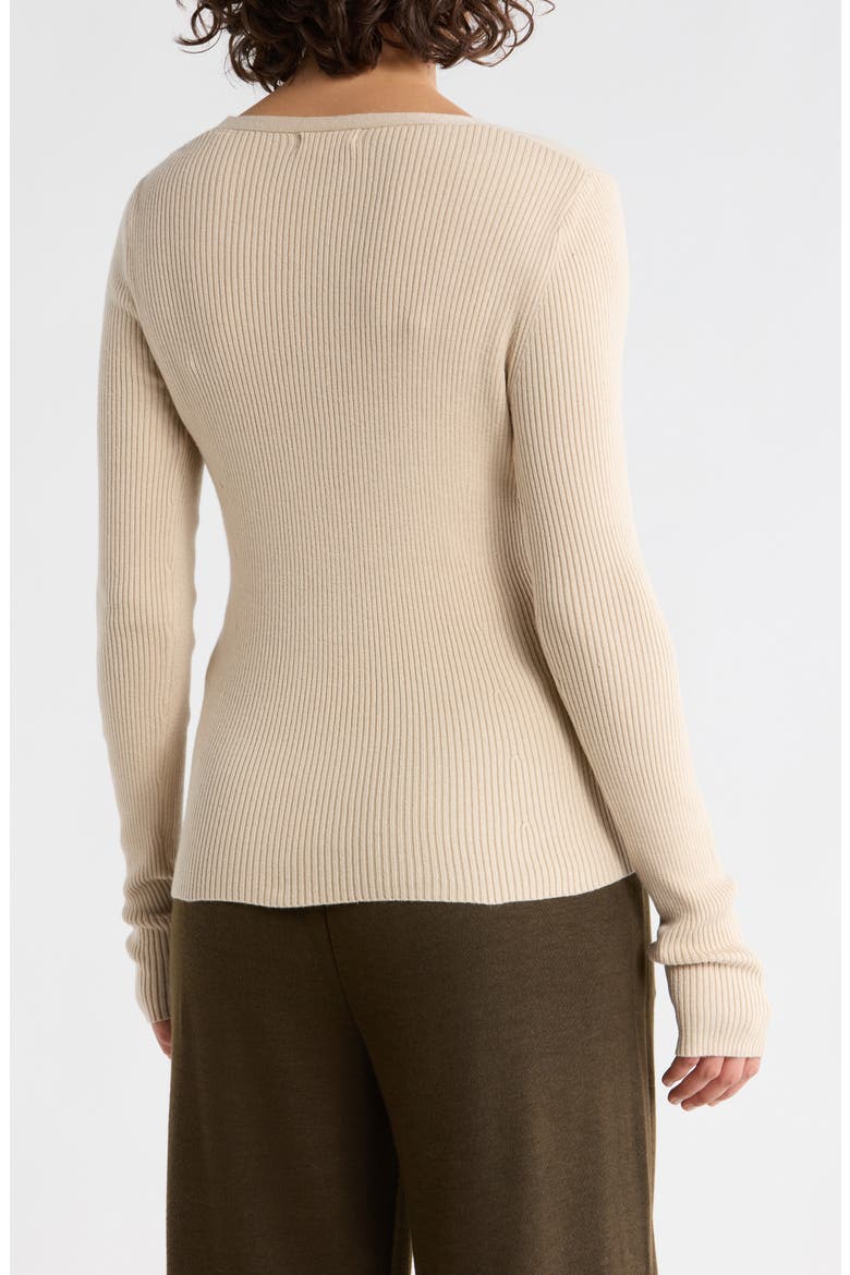 V-Neck Cardigan V-Neck Cardigan, Alternate, color, BONE
