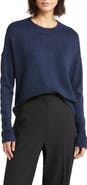 Vince Camuto Exposed Seam Crewneck Sweater