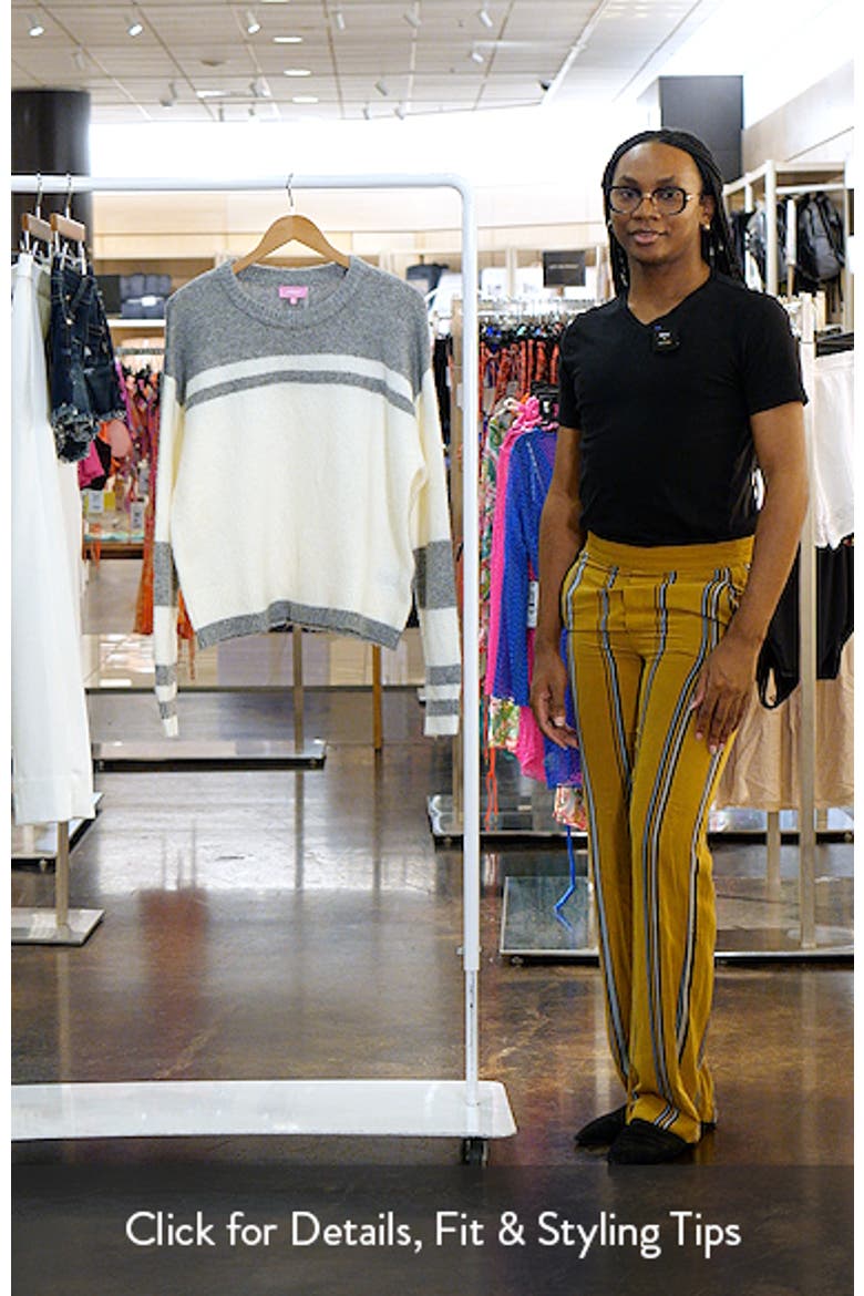 Nogah Oversize Stripe Sweater video