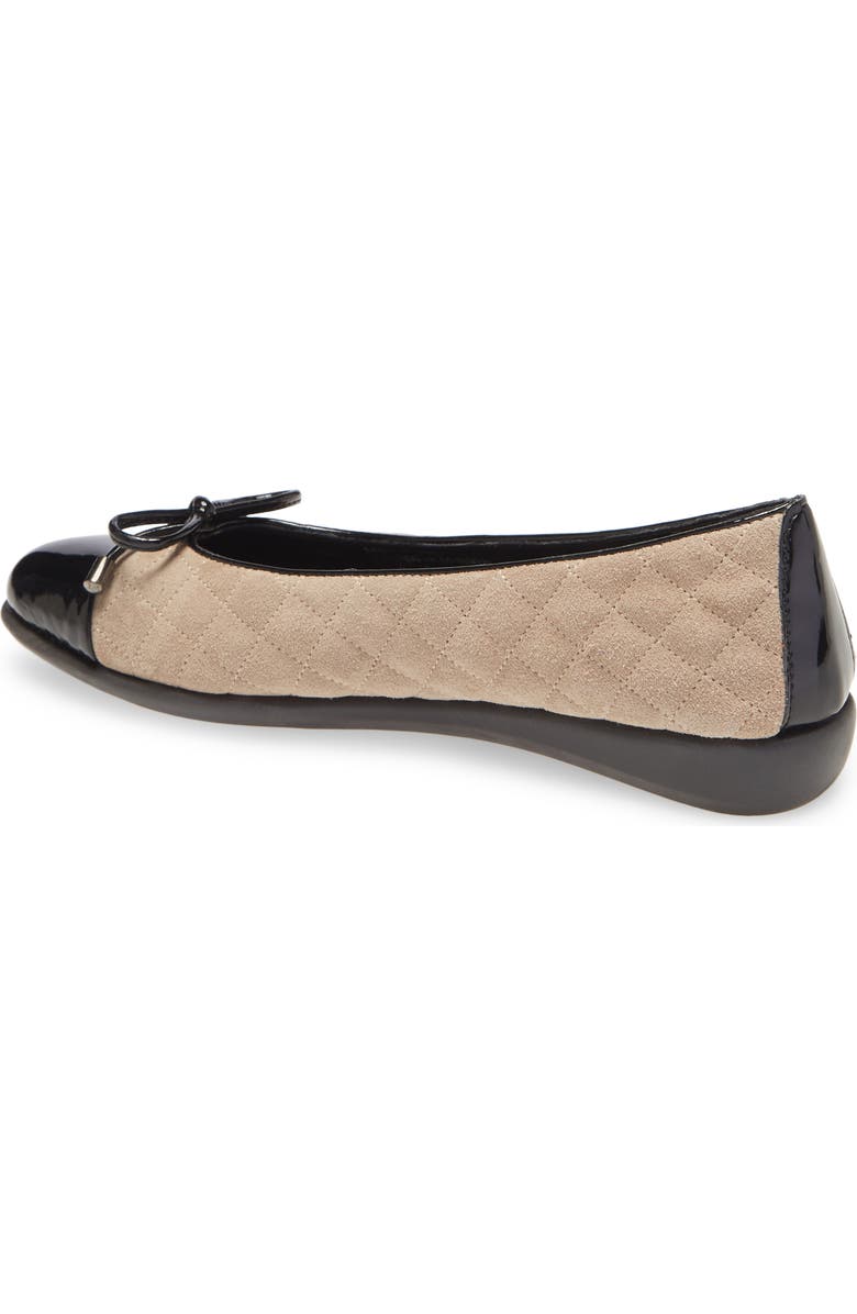 The FLEXX Riseco Quilted Ballet Flat, Alternate, color,