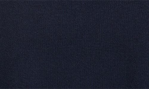 Nordstrom Wool & Cashmere Turtleneck Sweater In Blue