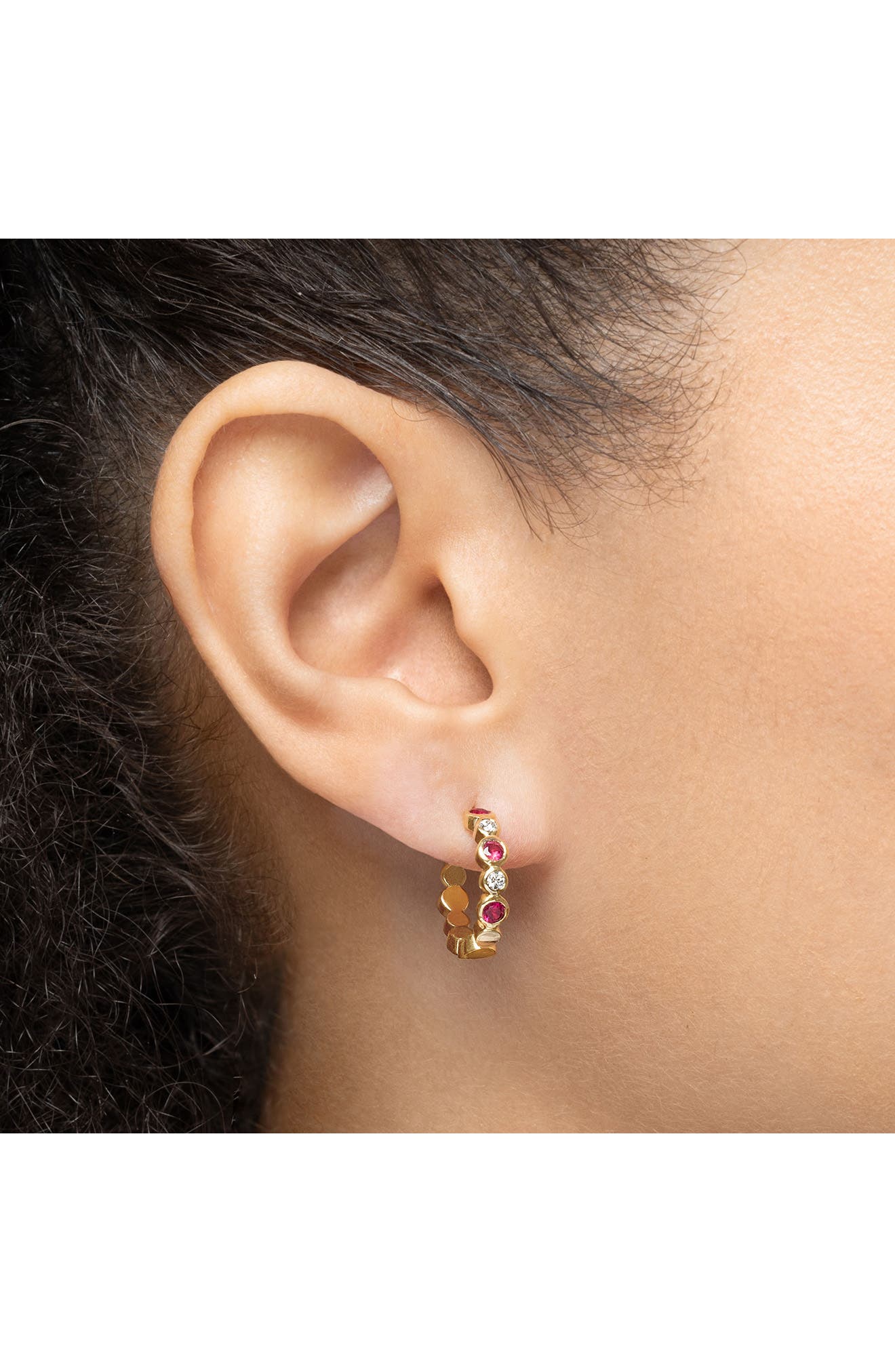 Mark Henry Bubbly Mini Hoop Earrings (Women) | Nordstrom